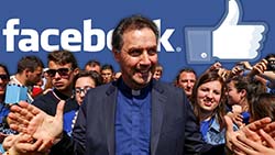 Estar ali onde ESTÃO MAIORMENTE OS JOVENS”. O Reitor-Mor em Facebook