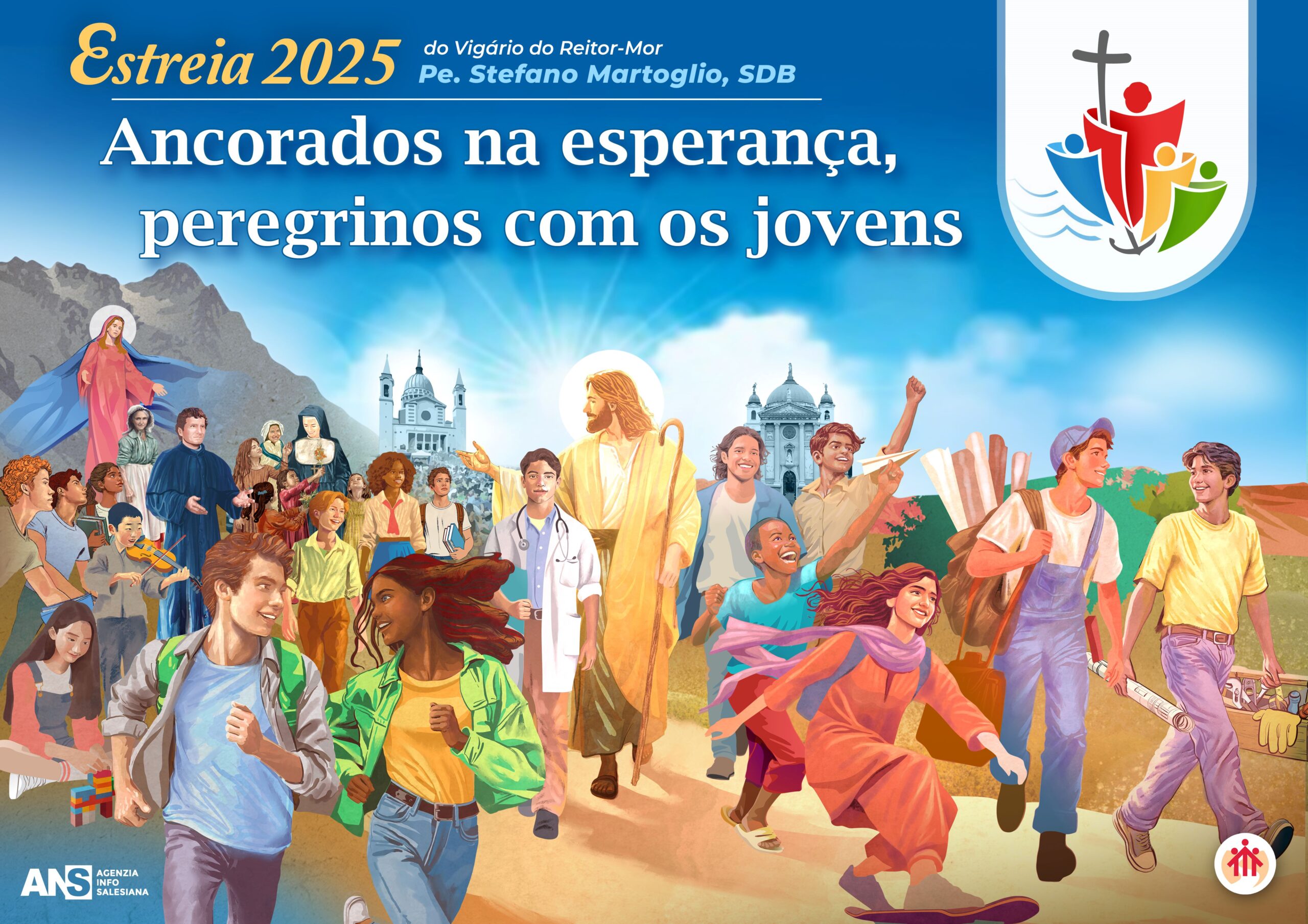 Ancorados na esperança: o pôster da Estreia 2025