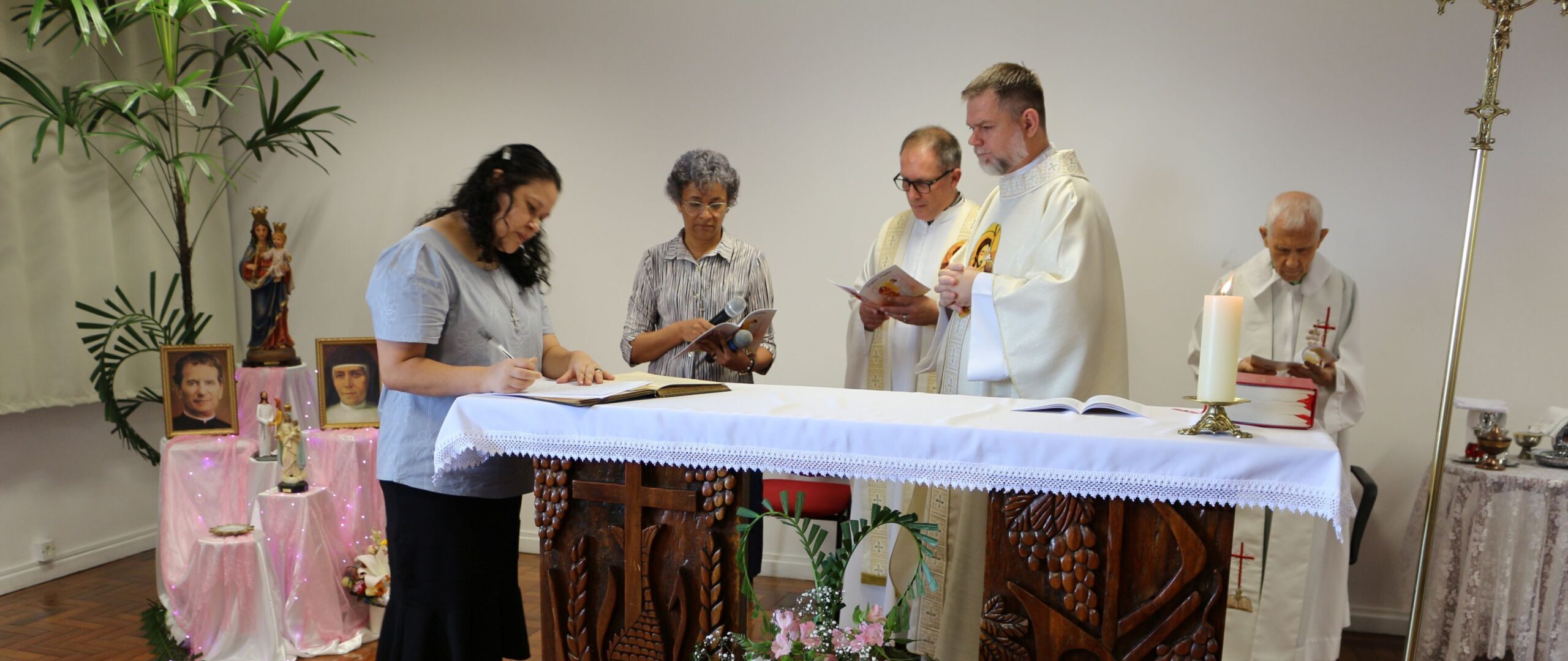 Irmã Salesiana faz Profissão Perpétua no Instituto das FMA