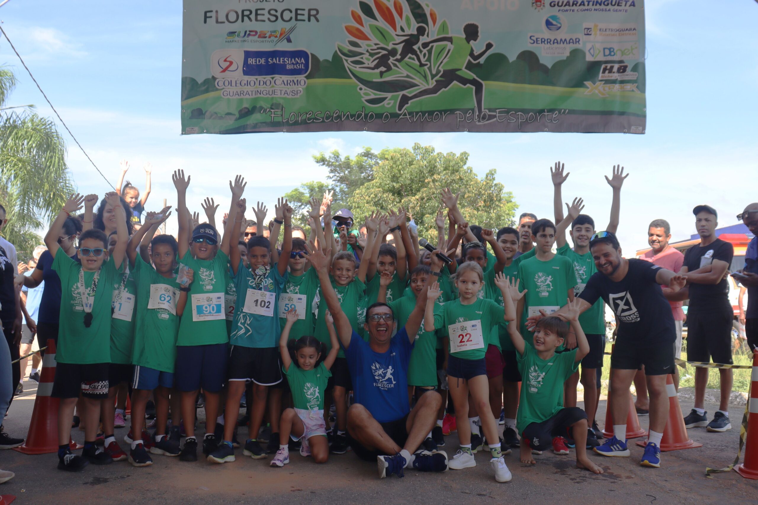 1ª Corrida Kids de Guaratinguetá contou com a parceria do Colégio do Carmo
