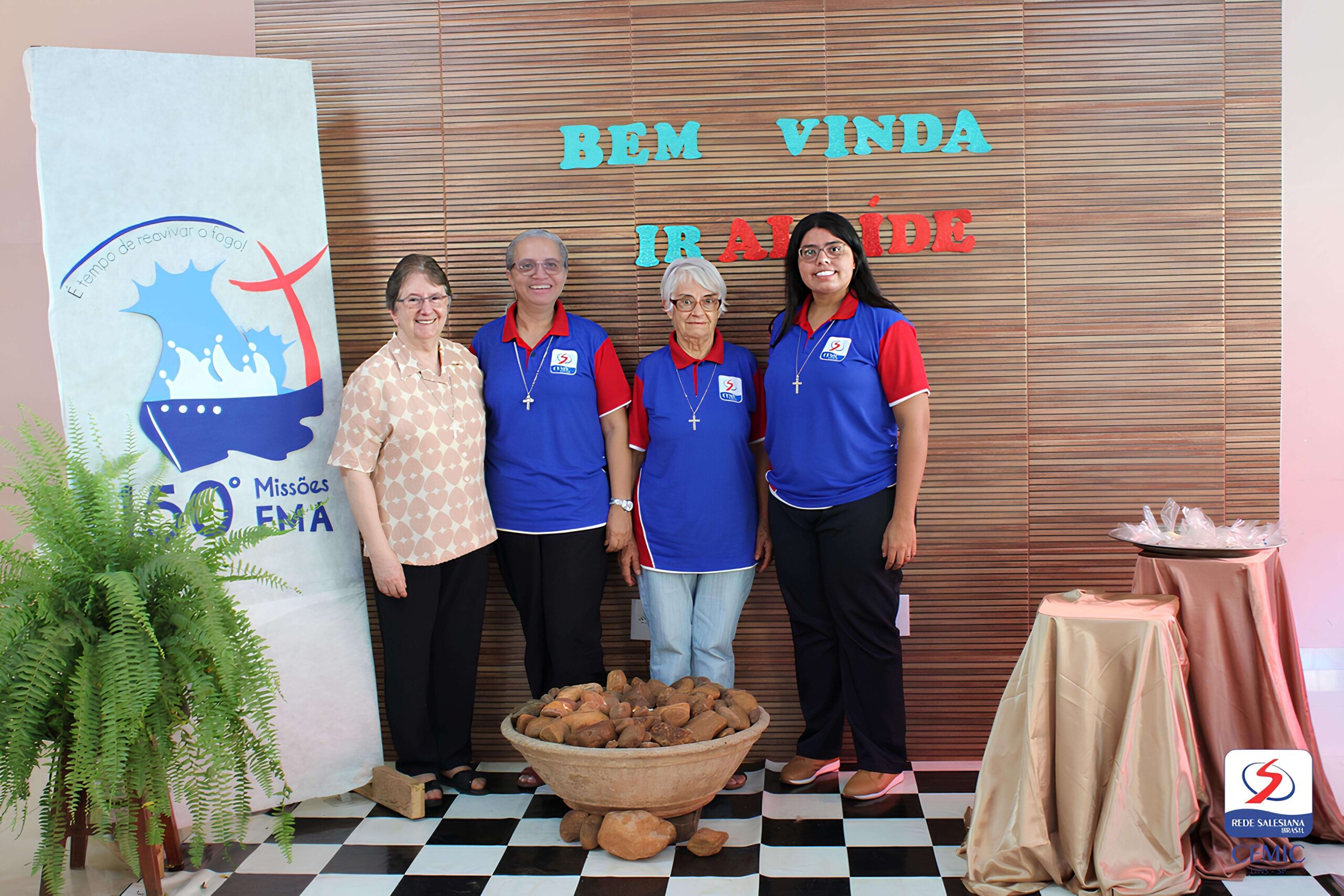 CEMIC de Lins recebe visita de Irmã Alaíde Deretti: celebração do Dia da Mulher e reflexão sobre o fogo da missão