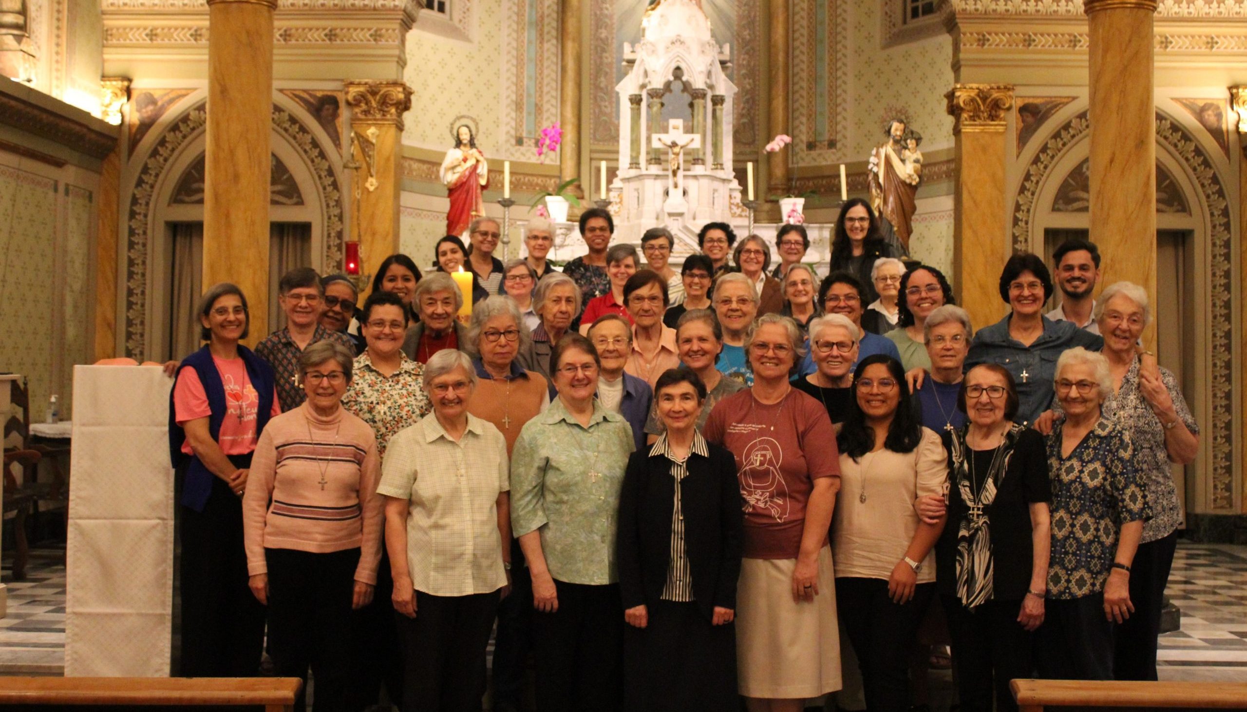 Representantes da Comunidade inspetorial celebram a “Festa da Vida” de Irmã Alaíde Deretti
