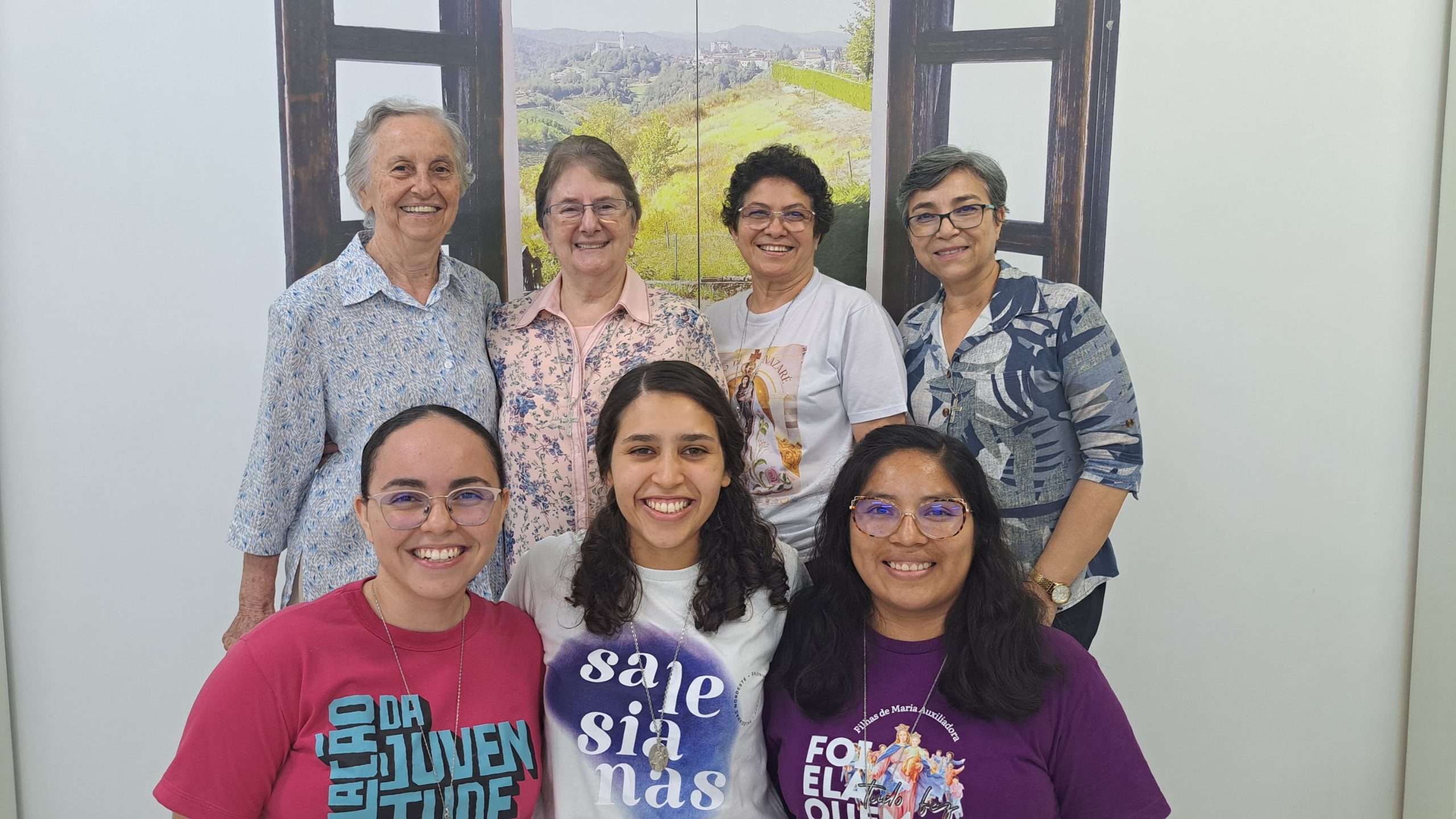 Comunidade do Noviciado recebe visita da Inspetora, Irmã Alaíde Deretti