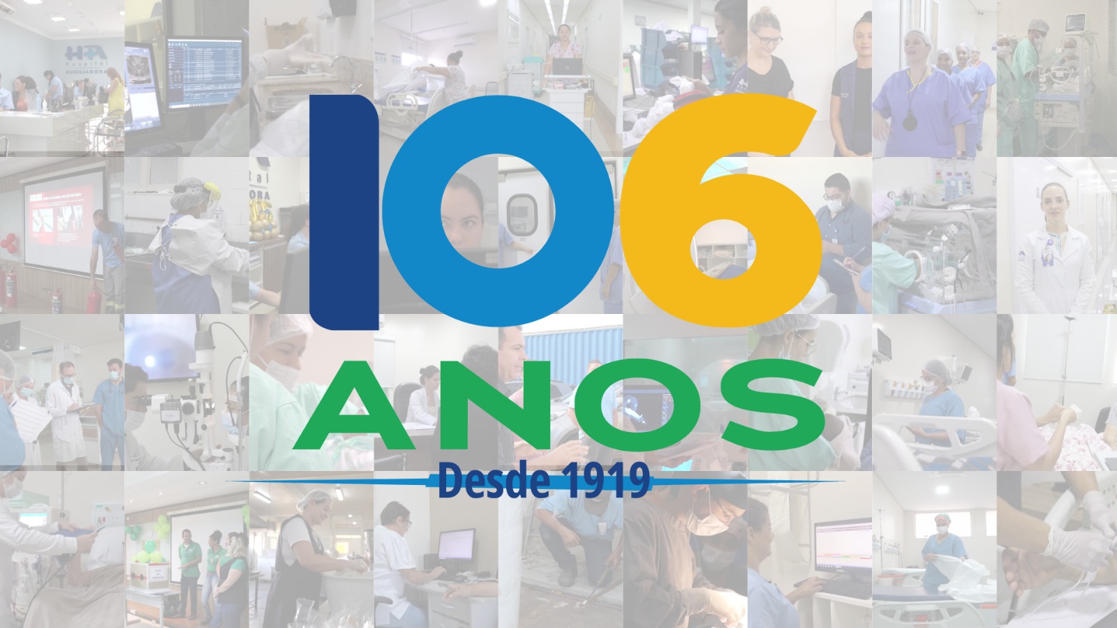 Hospital Auxiliadora celebra 106 anos com programação especial para a comunidade e colaboradores