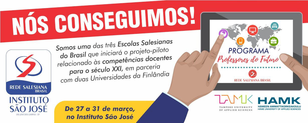 Professores do Instituto São José participam de projeto-piloto com duas Universidades da Finlândia