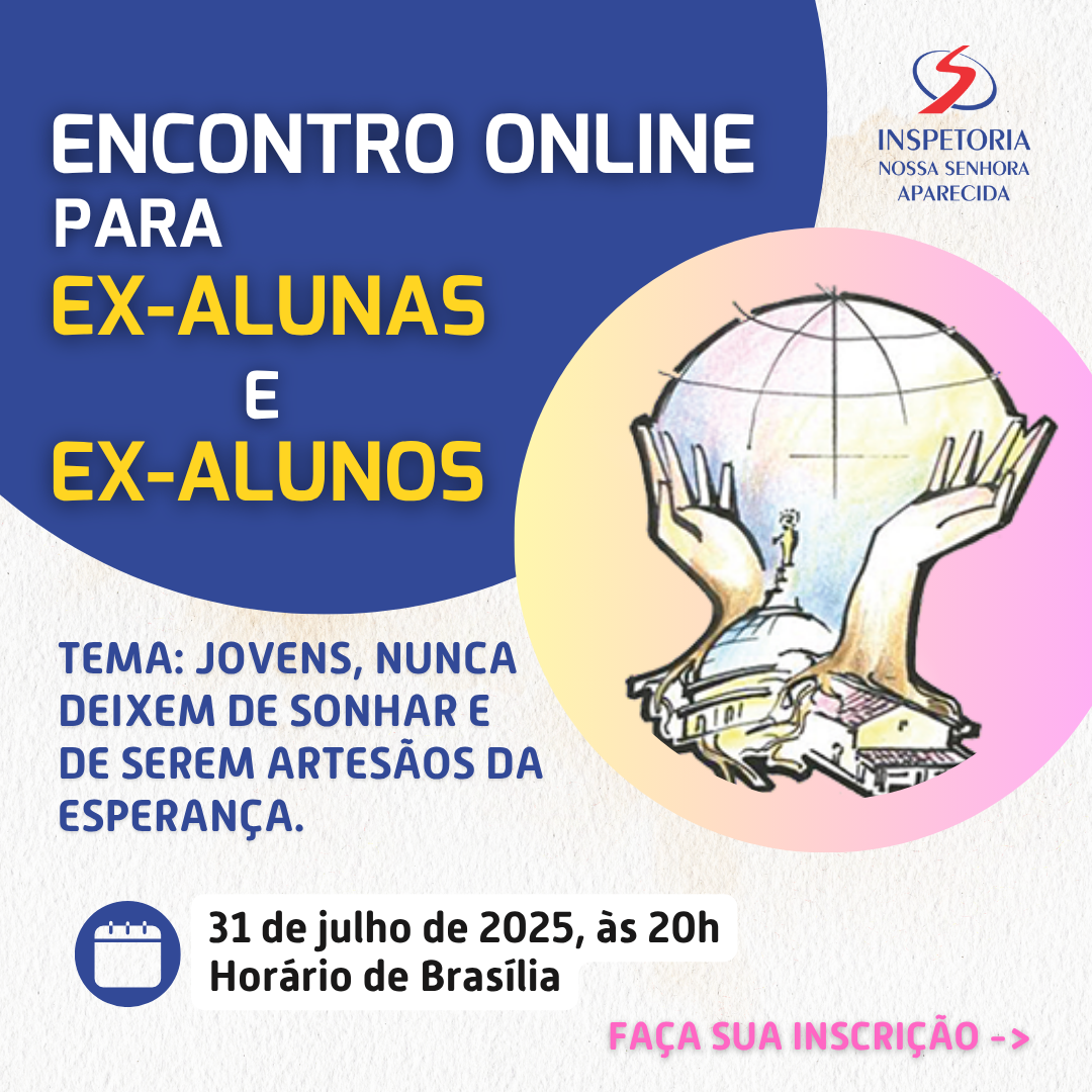 Encontro online de Ex-Alunos/as destaca mensagem de esperança e coragem do Papa Francisco