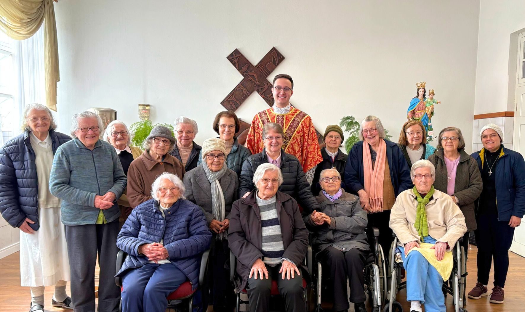IMA recebe a visita canônica da Inspetora da BAP, Irmã Alaíde Deretti