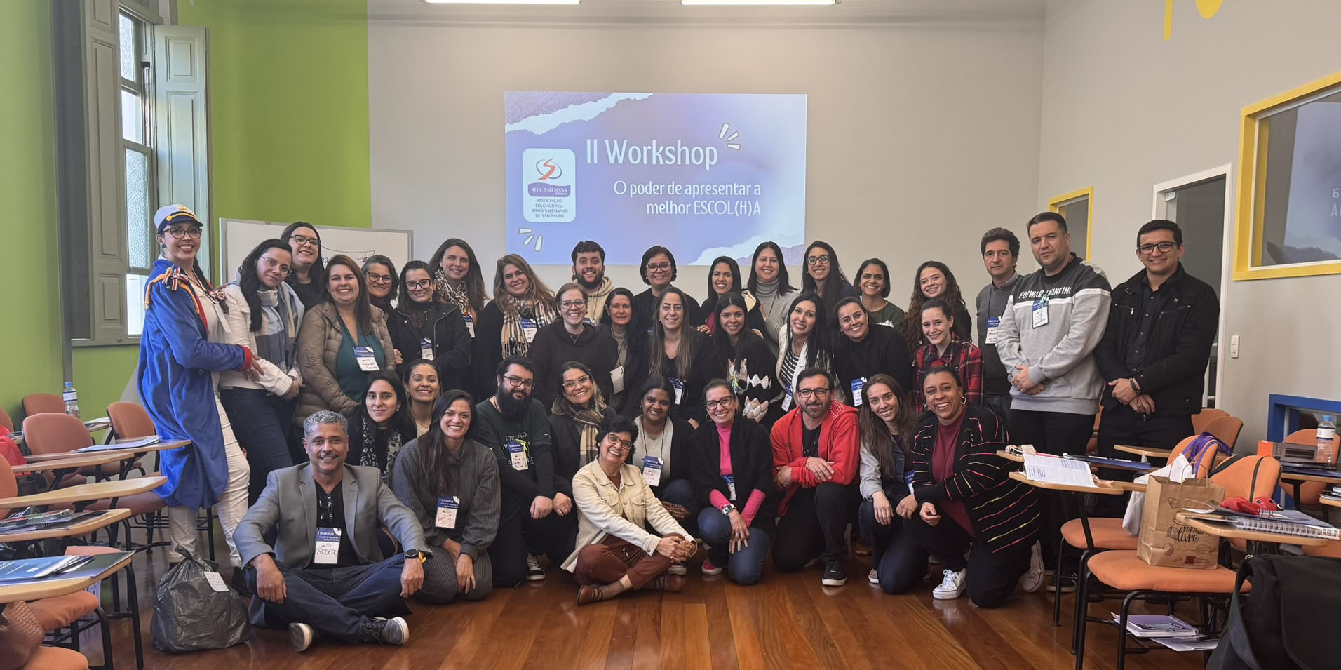 II Workshop “O poder de apresentar a melhor escol(h)a” transforma teorias em práticas inspiradoras e gera grande sinergia entre os participantes