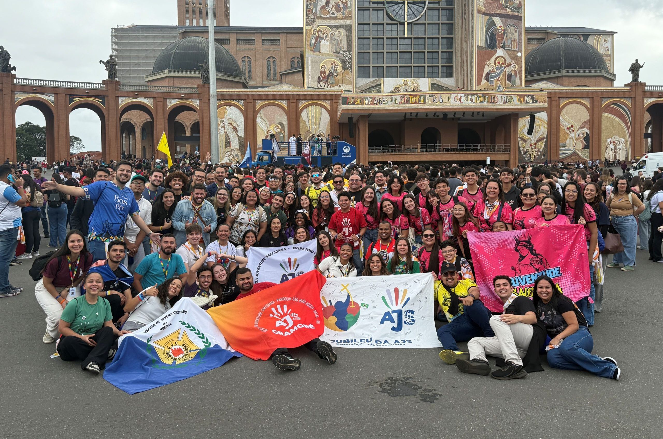 Juventude Salesiana celebra Jubileu da AJS em Aparecida e projeta o futuro do movimento