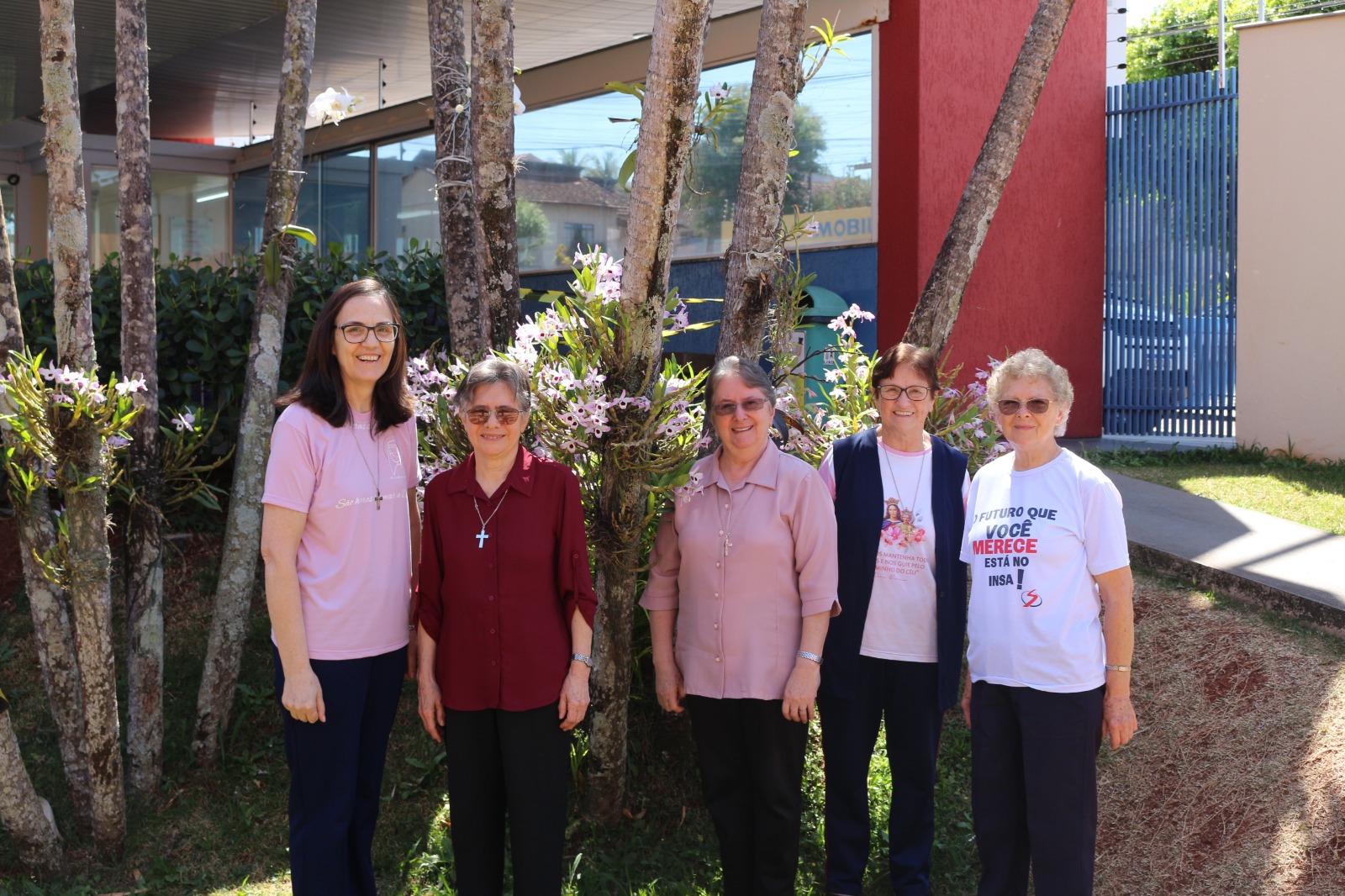 Comunidade educativa do INSA Cambé recebe visita da Inspetora da BAP