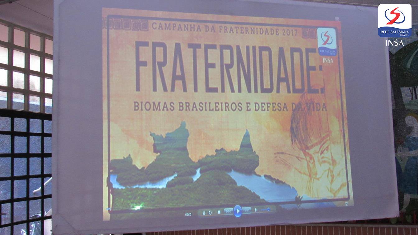 Estudantes participam de lançamento da Campanha da Fraternidade