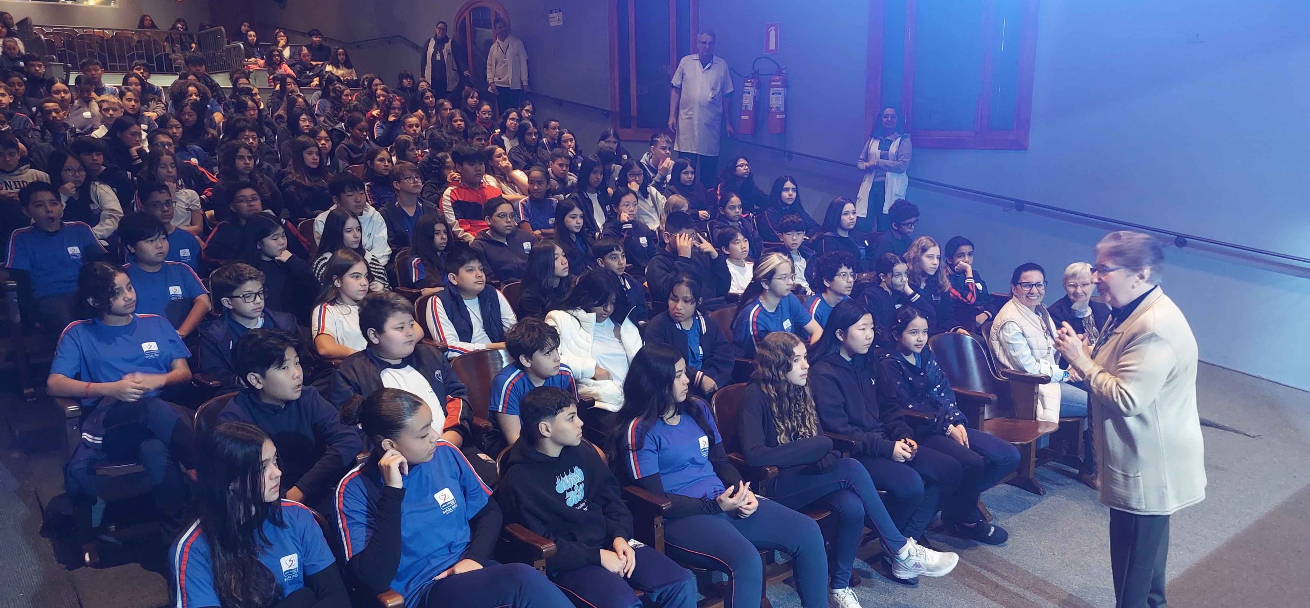 “É tempo de reavivar o fogo”: Colégio de Santa Inês recebe visita da Ir. Alaíde Deretti