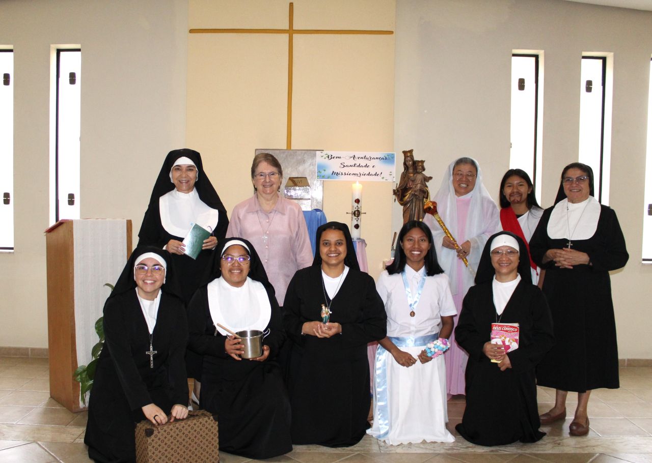 Visita canônica de Irmã Alaíde ao Noviciado em SP reforça santidade e missão salesiana