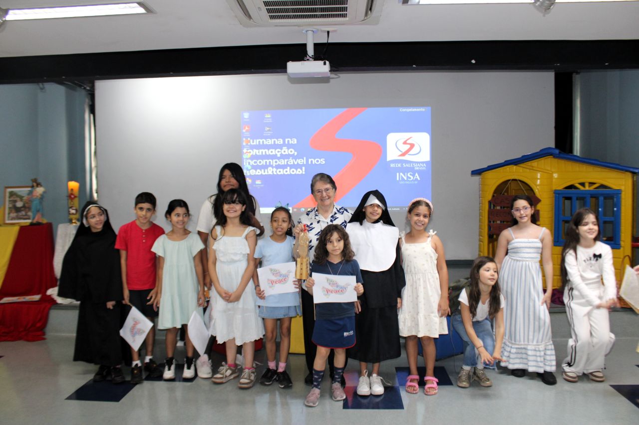 Visita de Irmã Alaíde Deretti fortalece a missão salesiana no INSA   