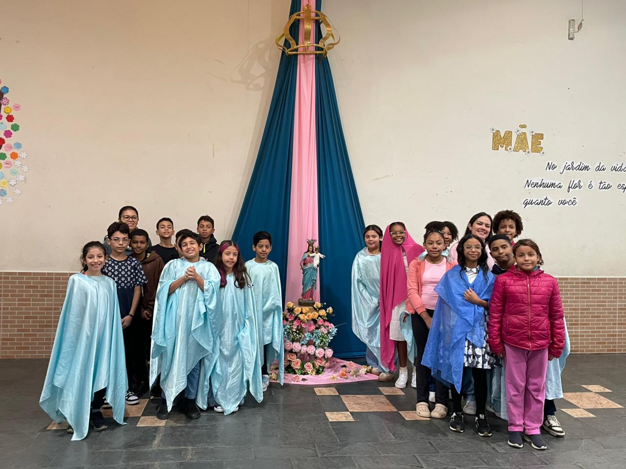 CCA Santa Lúcia vivencia a Festa de Nossa Senhora Auxiliadora