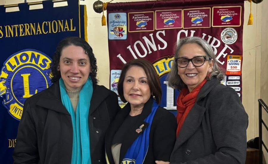 Instituto Medianeira Casa da Criança participa da cerimônia de posse do Lions Clube