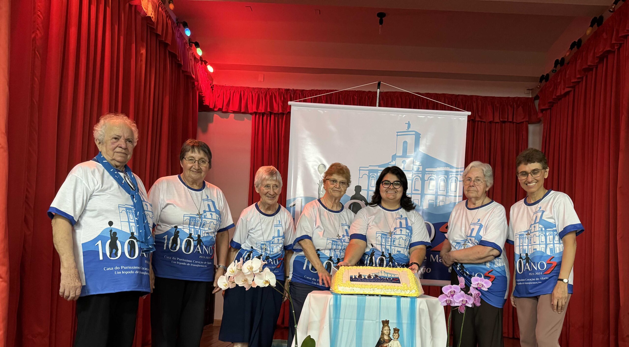 Casa do Puríssimo Coração de Maria Celebra Centenário com Grande Festa em Guaratinguetá