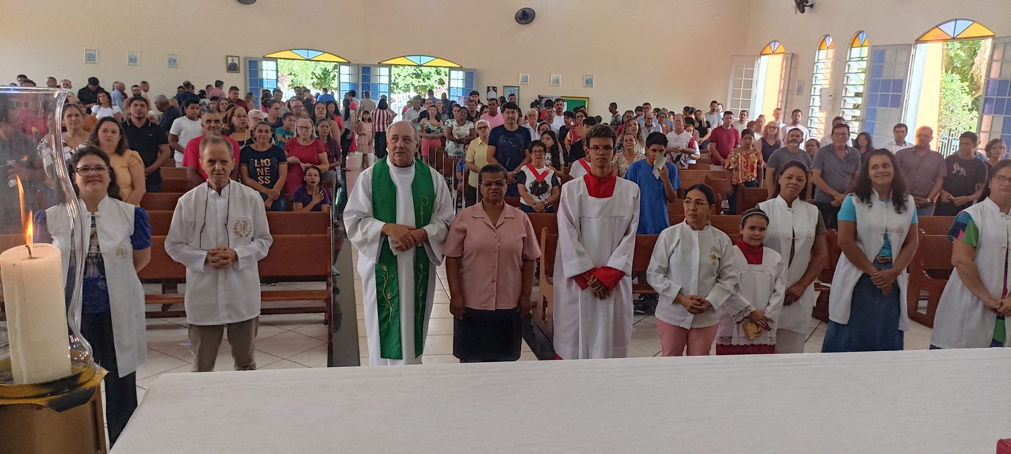 Igreja Católica de Água Clara se despede da Irmã Rosélia, que por 7 anos atuou no município