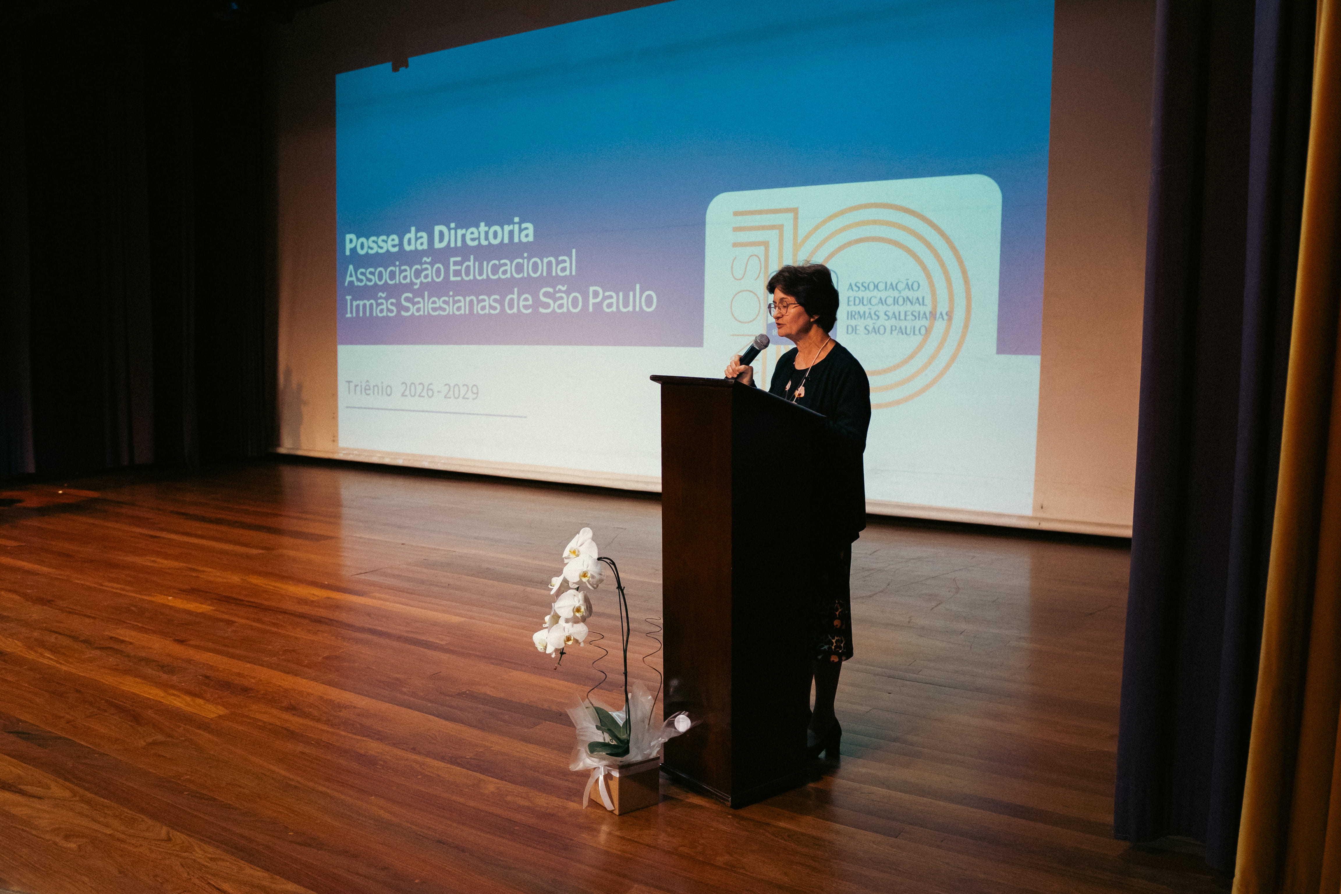 Posse da nova Diretora-Presidente da Associação Educacional das Irmãs Salesianas de São Paulo