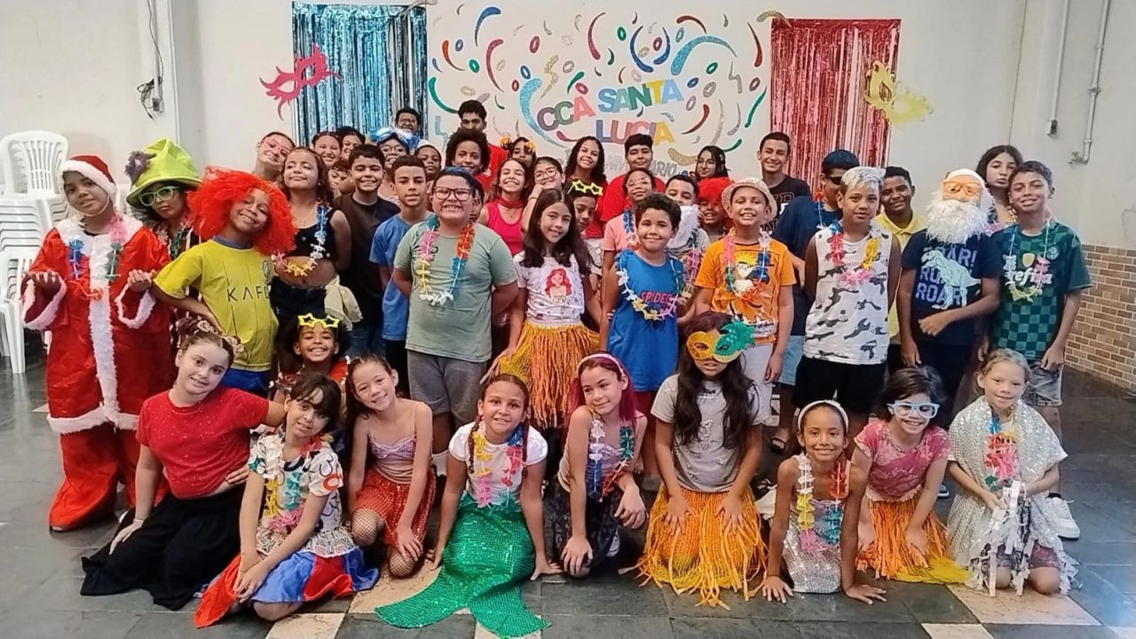 Carnaval e Aniversários: Folia Salesiana anima CCA Santa Lúcia