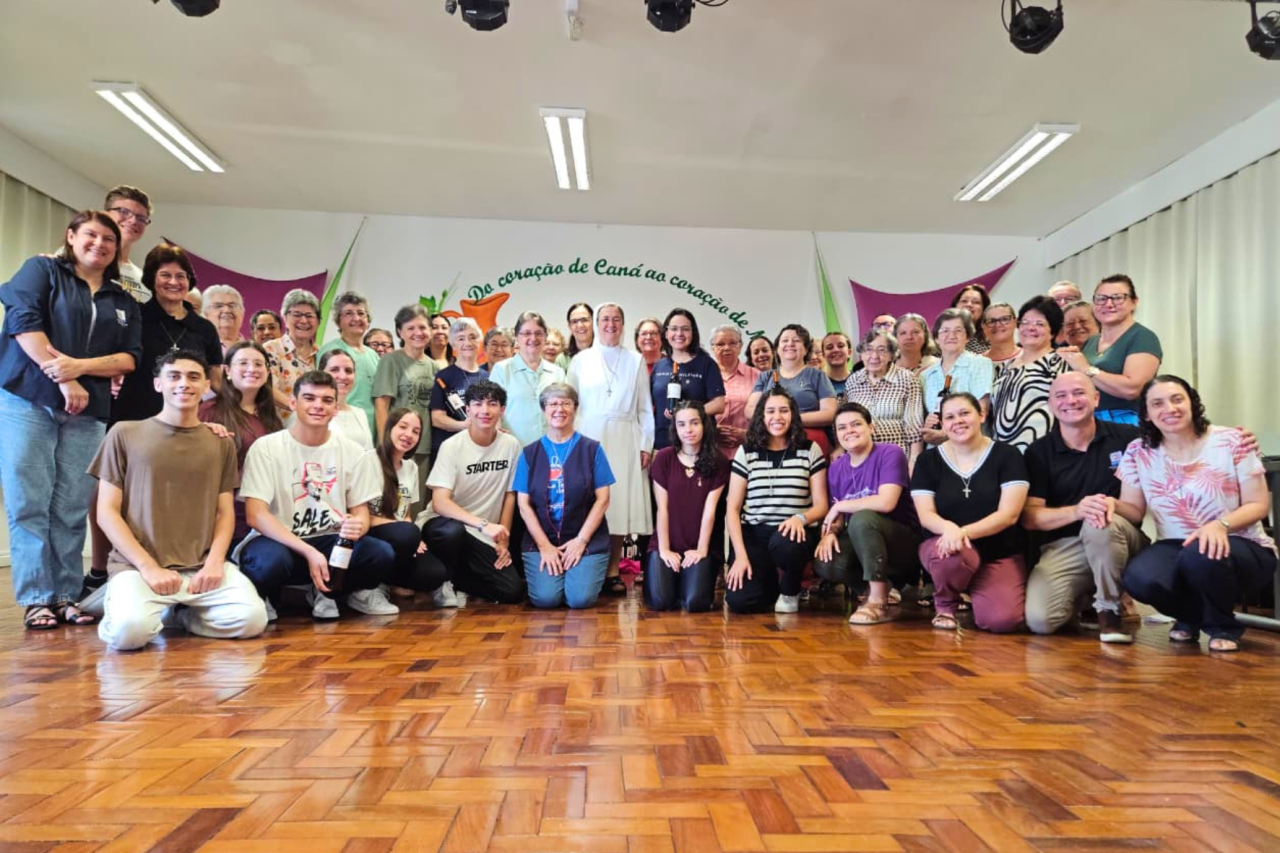 IMA participa de encontro com Madre Chiara e fortalece laços com a missão salesiana