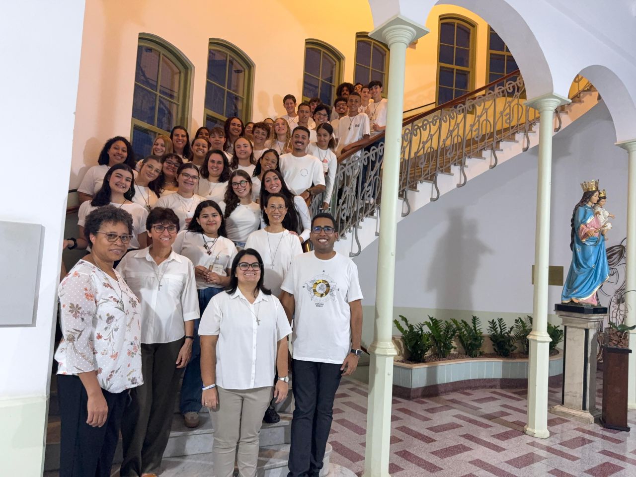 Páscoa Juvenil 2026 mobiliza jovens da Inspetoria Nossa Senhora Aparecida em profunda vivência do Mistério Pascal