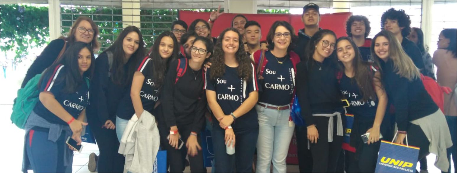 Estudantes do Carmo participam da UNIEXPO VALE 2018