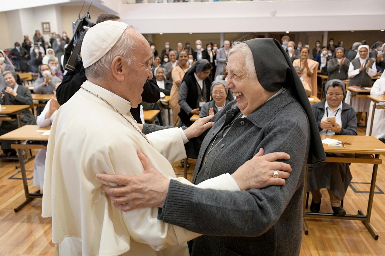 CG XXIV: Papa Francisco encontra as Capitulares do Instituto das FMA