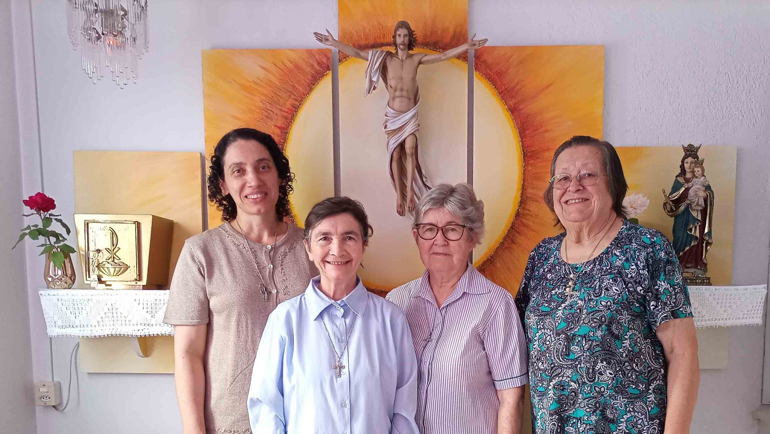 Comunidade Educativo-Pastoral do IMCC recebe visita da Conselheira Geral, Irmã Paola Battagliola