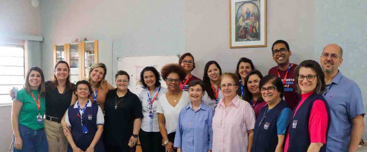 Instituto São José recebe visita de Roma: a Conselheira Geral, Irmã Paola Battagliola