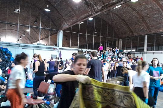 Em solidariedade com o Rio Grande do Sul