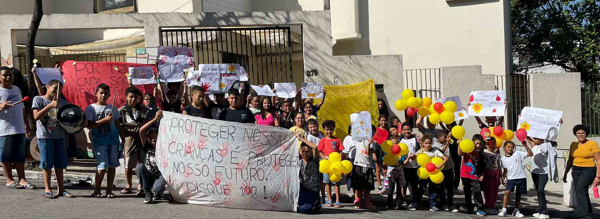 Uma semana de atividades reforça e divulga a Campanha «Faça Bonito. Proteja nossas crianças e adolescentes»